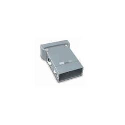 Insert modulaire Megabit, Raccordement à Sertir, femelle, 7 pin, 10A, Polycarbonate 